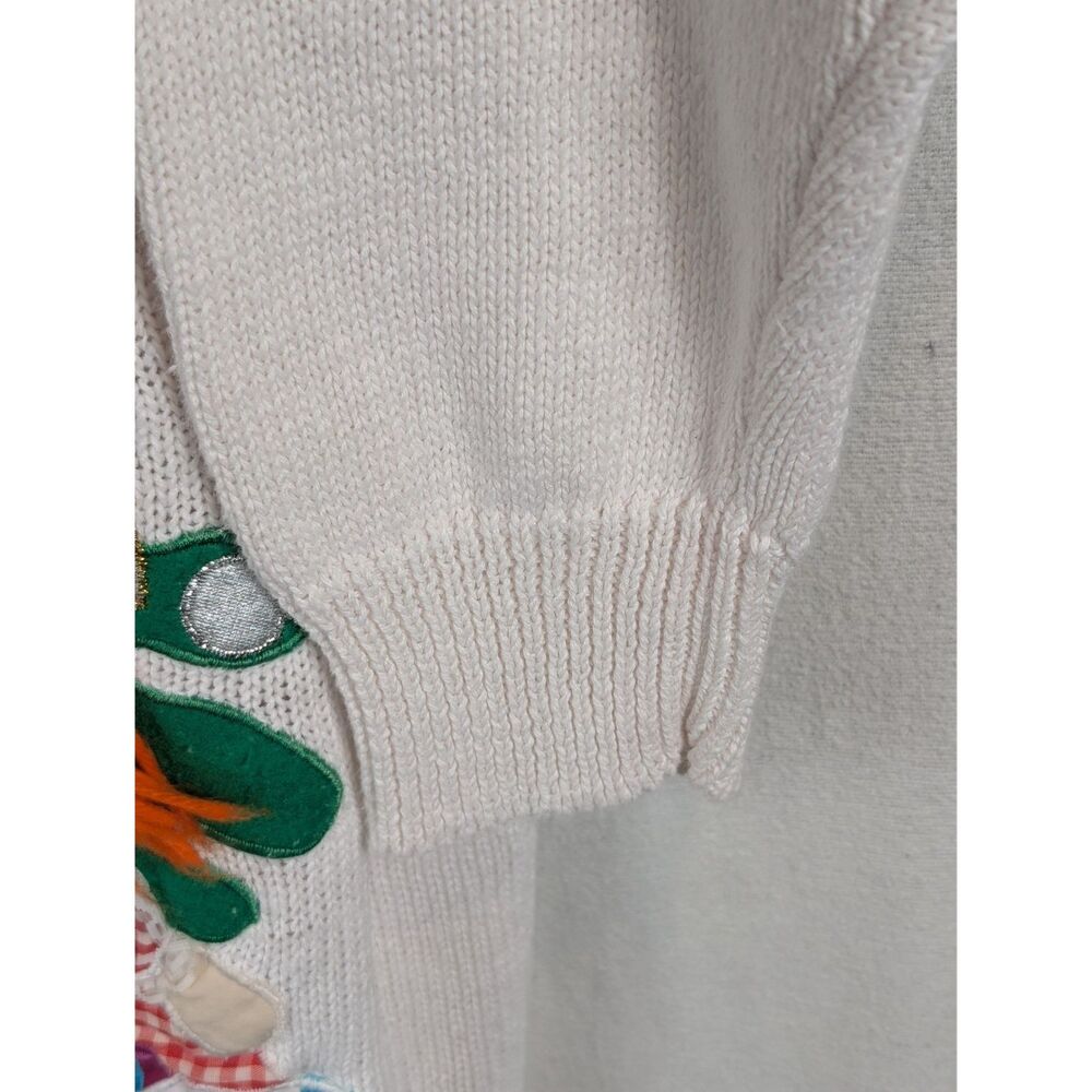 Vintage Bonnie Boerer & Company Collard Christmas Sweater Women's Size Small - Picture 15 of 15